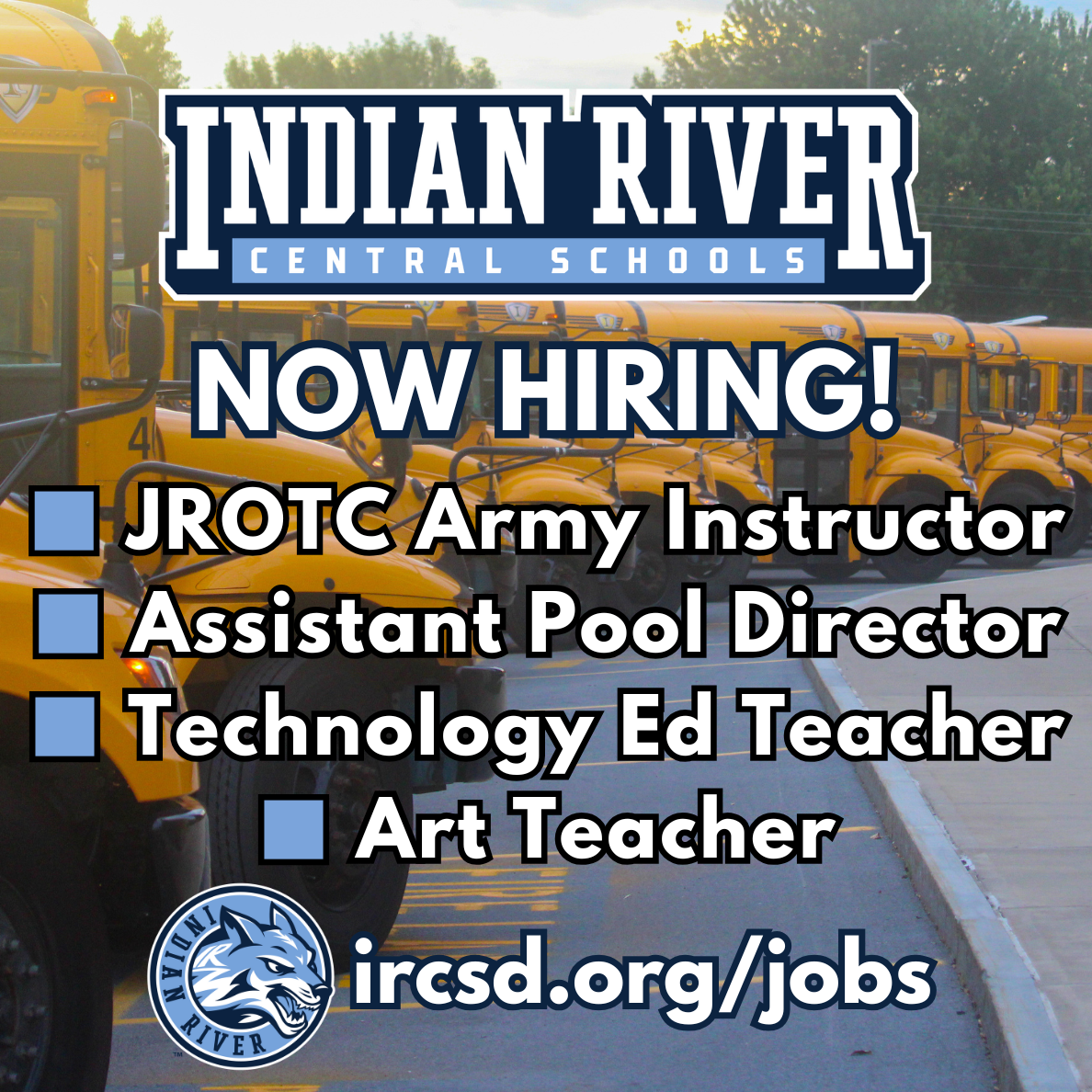 Join the IRCSD Team Today!